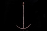 Hand Forged Iron Anchor c. Early 19th Century