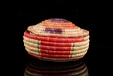 Pomo Indians Hand Woven Basket c. 1950's