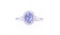 RARE Unheated Natural Sapphire & Diamond Ring