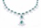 13.27cts Excellent Emerald & Diamond Necklace