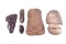 Pre-historic Native American Ax Heads & Scrapers