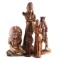 Collection of Ceramic American Indian Statues