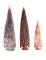 Collection of Lanceolate Hardin Projectile Points