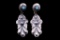 Navajo Yazzie Sterling Silver Turquoise Earrings