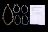 Rare Color Ancient 700 BC. Hebron Bead Strands (5)