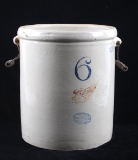 Early 1900's Red Wing 6 Gallon Pottery Crock