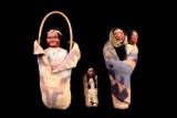 Collection of Original Skookum Dolls c. 1930's