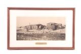 The Old LU Cow Camp, L.A. Huffman Collotype 1884