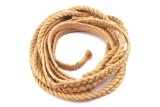 Hand Woven Jute Bull Riding Rope c. 1940's