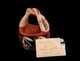 Hopi Polychrome Painted Pottery Vessel c Mid 1900s