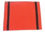 Hudson Bay Company 3 1/2 Point Red Wool Blanket