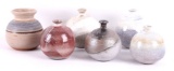 Collection of Southwestern Hand-Thrown Bud Vases