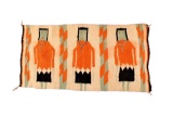 Navajo Yei Pattern Wool Small Rug