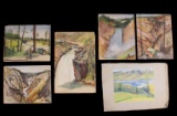 Collection of Carl & Lily Tolpo Watercolors