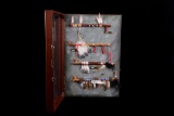 Shadow Box Collection of Calumet Pipes