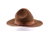 Brown World War II era Campaign Hat