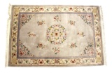 Hand-Knotted Basiran 100% Wool Nain Rug