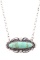 Navajo Jeff James Silver & Turquoise Necklace