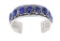 Navajo Betta Lee Silver Lapis Lazuli Bracelet