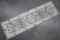 Oushak Persian Hand Knotted Wool Runner Rug 1930's