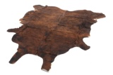 Tri Color Brindle Light Brown Premium Cowhide