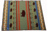 Pendleton Bison Yellowstone Woolen Mills Blanket