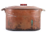 Montana Copper Boiler w/ Turned Handles