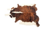 Exotic Tri-Colored Speckled Cowhide Premium Rug