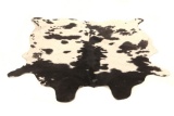 Black & White Natural Cowhide Rug