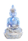 Natural Lapis Lazuli Earth Touching Buddha