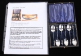 Sterling Silver Apostle StMatthew Spoon Set & Case