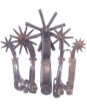 19th Century Texas Two Piece Spur Collection