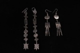 Armand American Horse Silver Dangle Earring Pairs