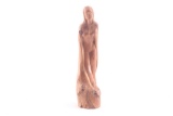 Hand Carved Burl Branch Woman Sculpture c. 1960's