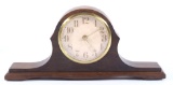 Mid-Late 20th Century Quartex Walnut Mantle Clock