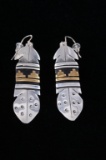Navajo Tommmy & Rose Singer Feather Earrings