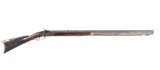 1840s J. Cock Ohio .48 Loomis Percussion Rifle