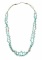 Navajo Old Pawn Turquoise & Branch Coral Necklace