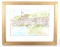 Whitefish Depot Watercolor Framed Art By Carlotta