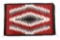 Navajo Crystal Eye Dazzler Trading Post Rug c 1950