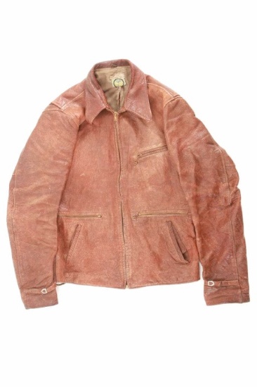 Genuine Goatskin Leather Jacket by Knopf
