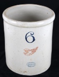 Early 1900's Red Wing 6 Gallon Pottery Crock