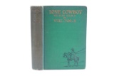 Will James 1st Ed. Book Lone Cowboy