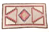 Navajo Stepped Medallion Ganado Rug c. 1930's