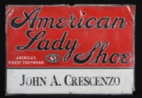 American Lady Shoe America's Finest Footwear Sign
