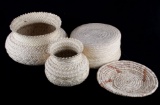 Tarahumara Indian Double Weave Basket Collection