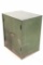 Early To Mid 1900s Green Metal Locking Safe Box