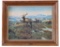 C. M. Russell Framed Painting 