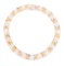 Multi Color Sapphire & Diamond 14k Gold Necklace