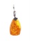Mid 1900s Sterling & Baltic Amber Pendant